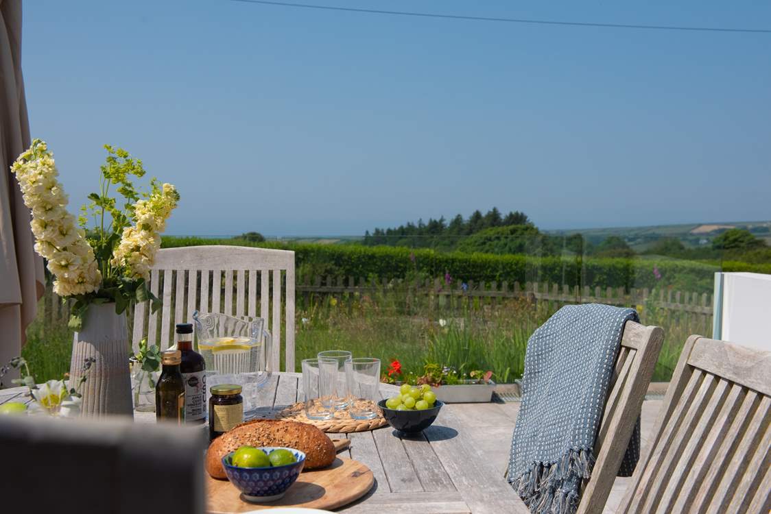You are sure to enjoy many a meal on the terrace.