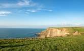 The coastal footpath offers stunning sea vistas around every corner. - Thumbnail Image