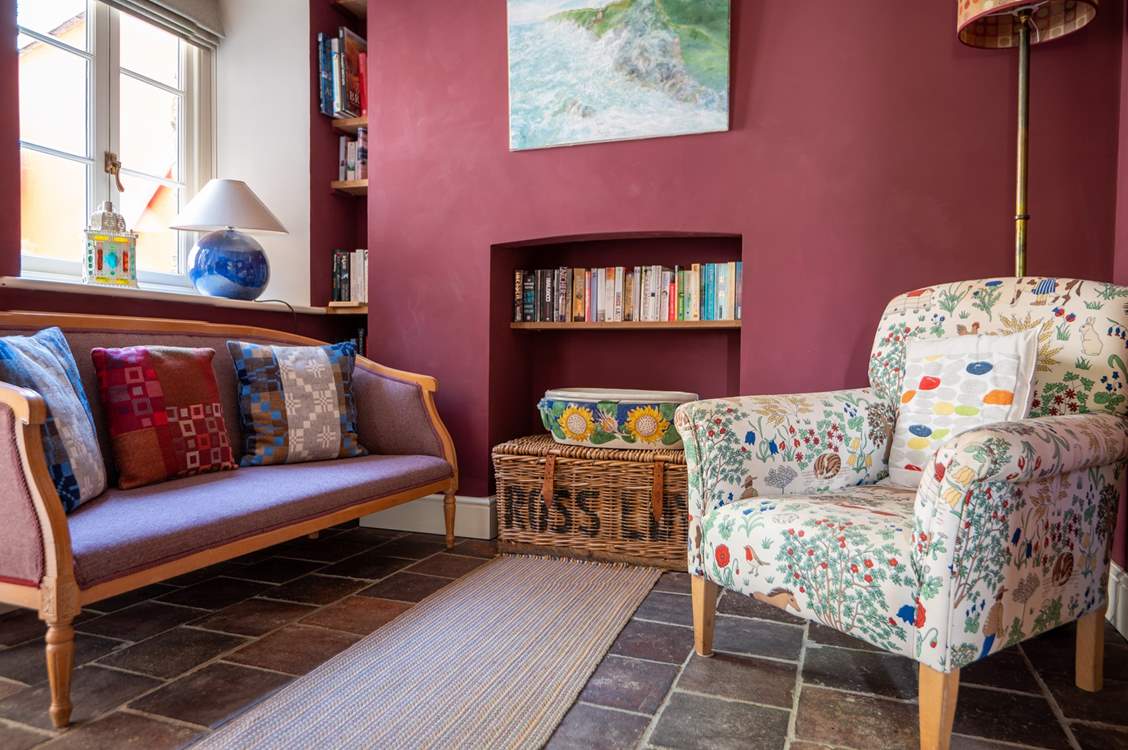 Choose a book for an afternoon read.