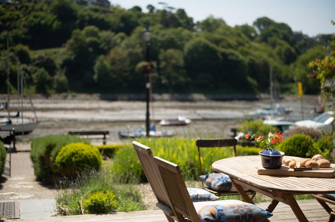 Relax on the water's edge.