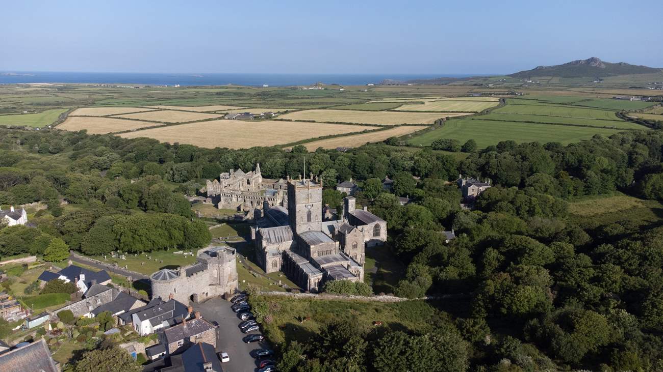 Explore the spectacular beaches of north Pembrokeshire and the magnificent St David's Cathedral.