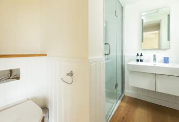 The en suite shower-room to bedroom 3.