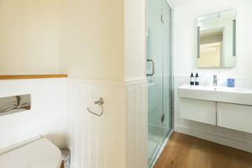 The en suite shower-room to bedroom 3.