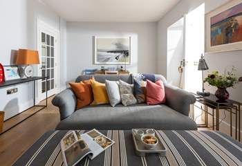 Cosy interiors await making this the perfect year-round location. 