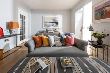 Cosy interiors await making this the perfect year-round location.