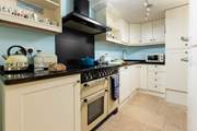 The kitchen is equipped with everything you need to whip up a holiday supper after a day exploring the area.