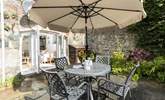 Your private patio is a sun-trap, al fresco tea anyone? - Thumbnail Image