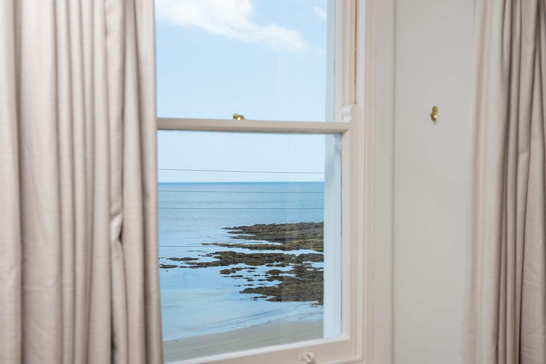 Imagine waking up this close to the water.