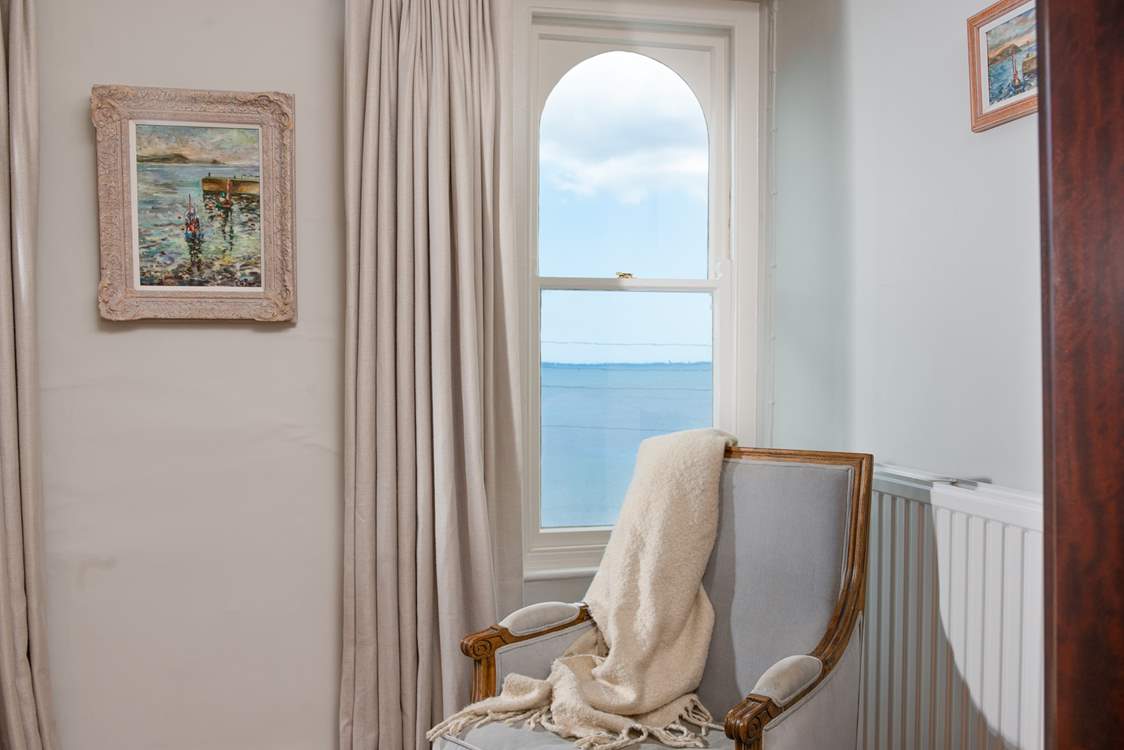 The view from bedroom one.