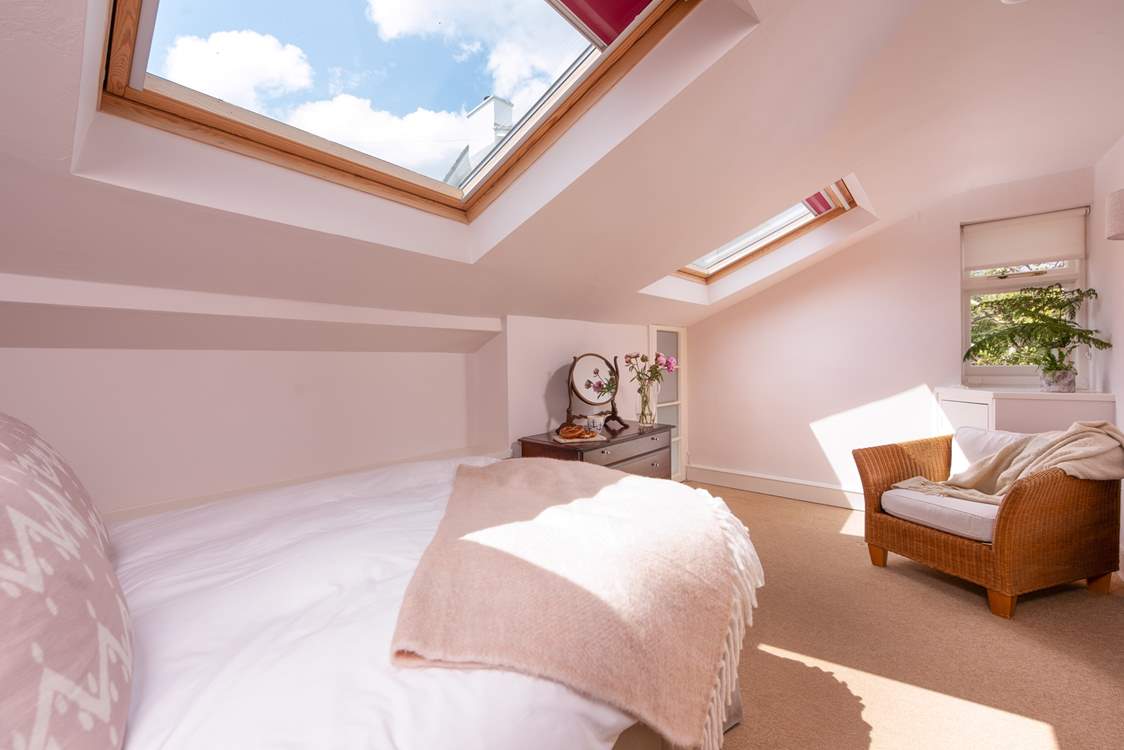 Bedroom three features a hobbit door (child size) that leads through to the utility-room at the back of the house, what fun!