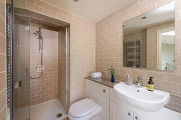 The shower-room on the first floor.