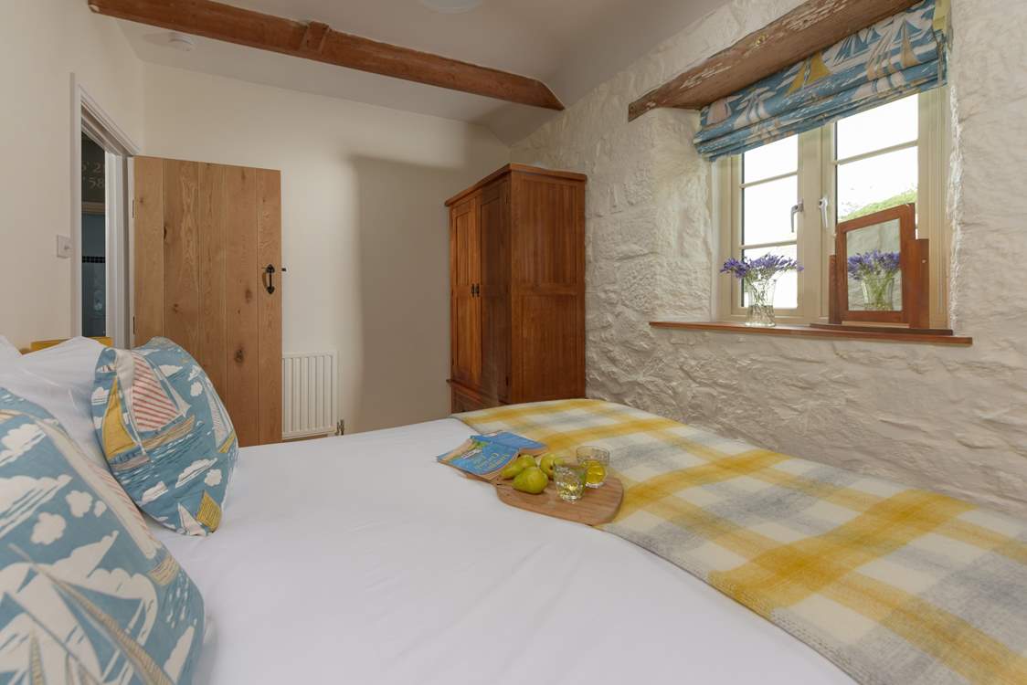 Bedroom 2 also overlooks the gardens.