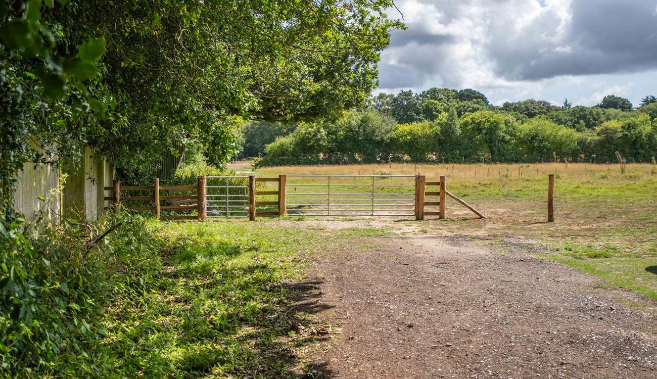 Space to park the car.