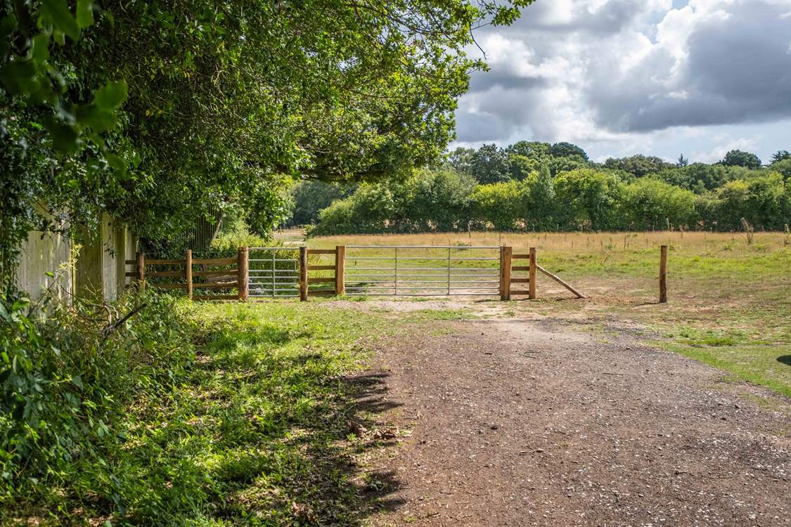 Space to park the car.