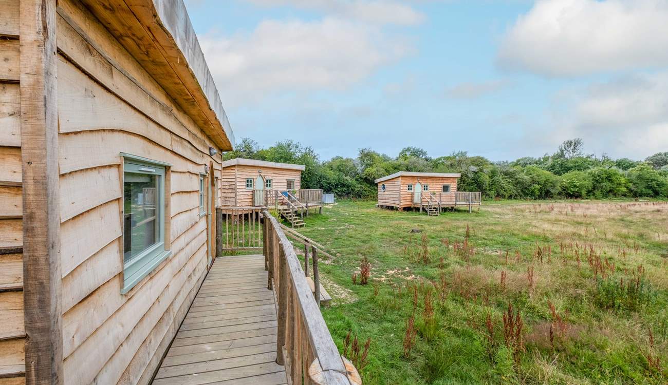 There are two other hideaways on site.