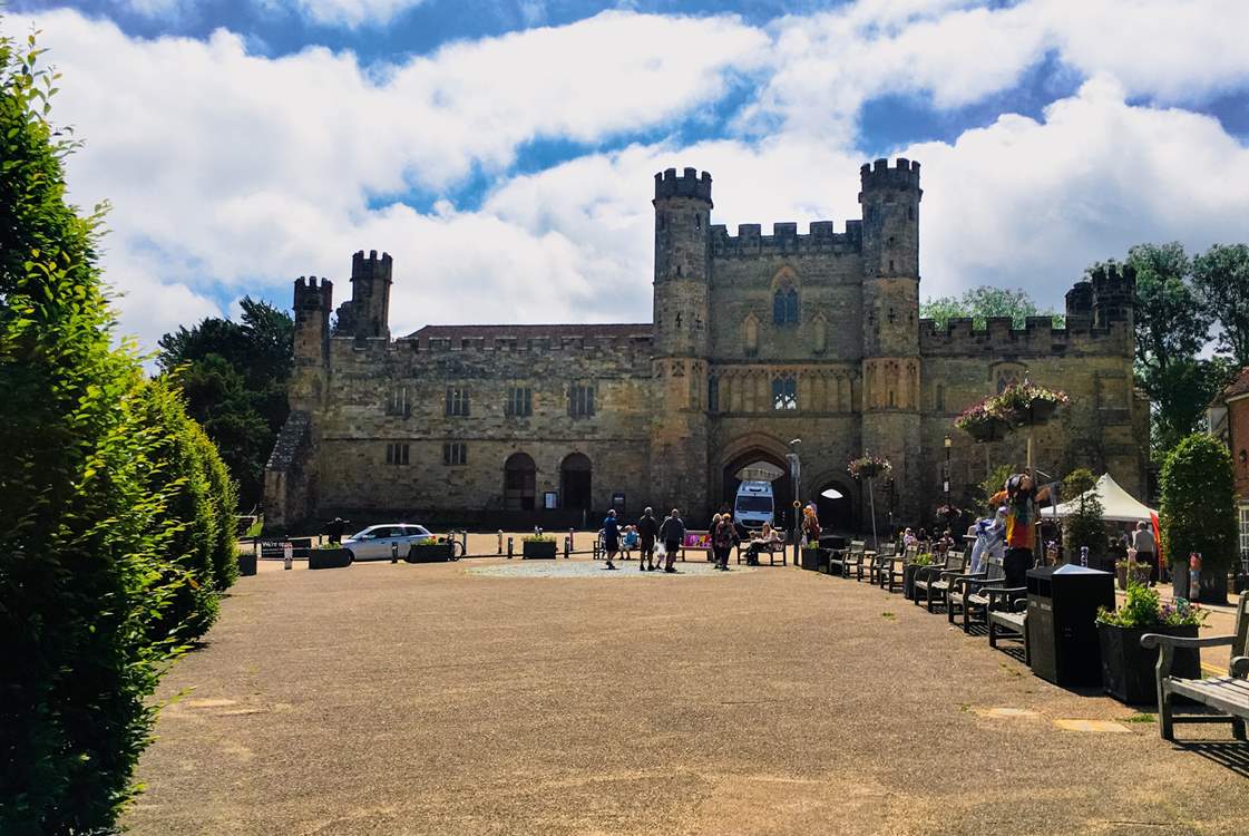 Visit the medieval abbey in lovely Battle.