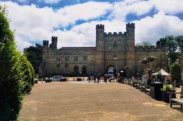 Visit the medieval abbey in lovely Battle.