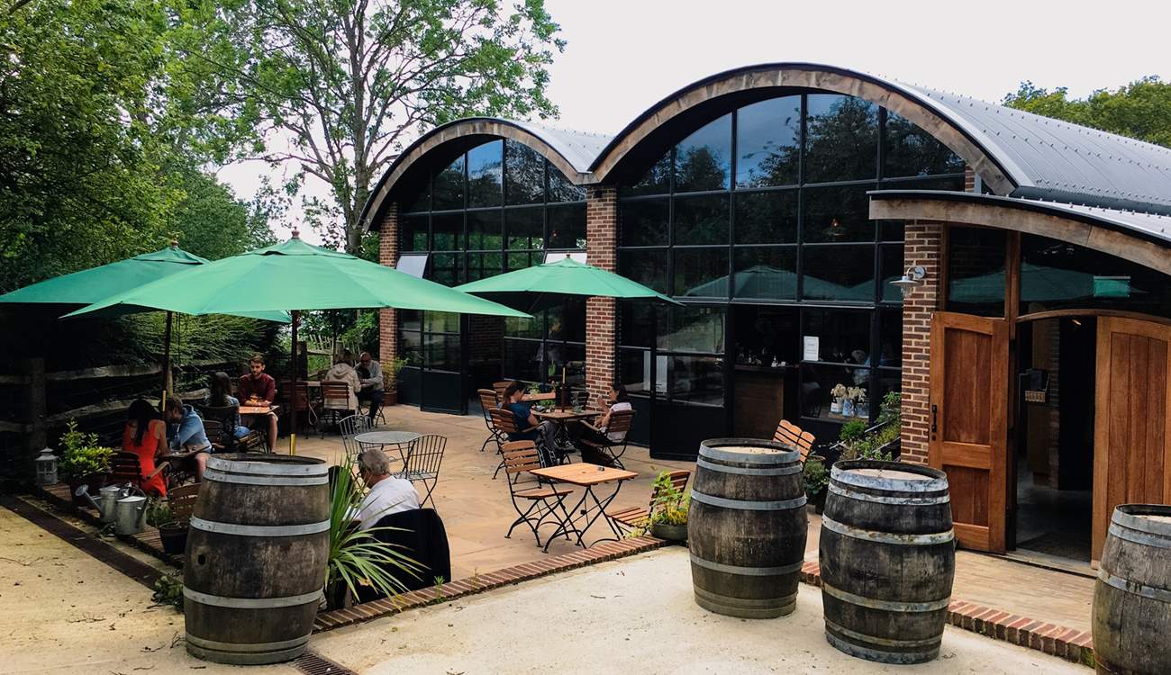 Visit Sedlescombe Vineyard and sample their selection of wines or stop for a coffee. 