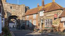 Wander the cobbled streets of Rye and discover an array of lovely independent shops.