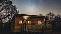 Matilda is the perfect hideaway for stargazing!