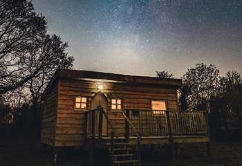 Matilda is the perfect hideaway for stargazing!