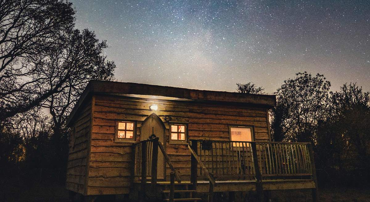 Matilda is the perfect hideaway for stargazing!