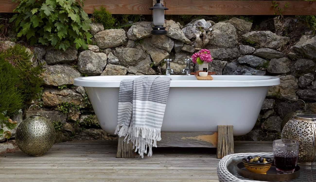 Or take a starlit bath...
