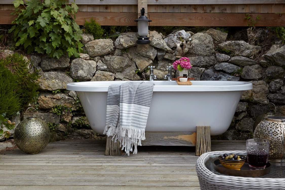 Or take a starlit bath...