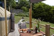 Enjoy your favourite tipple on the sun soaked deck or get cosy around the fire-pit with a warming hot chocolate.
