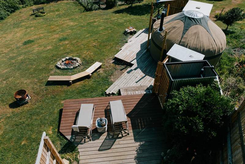 An idyllic location for your glamping getaway.