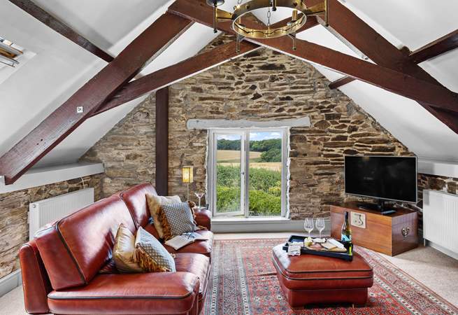A lovely spot to relax with views of the rolling hills.