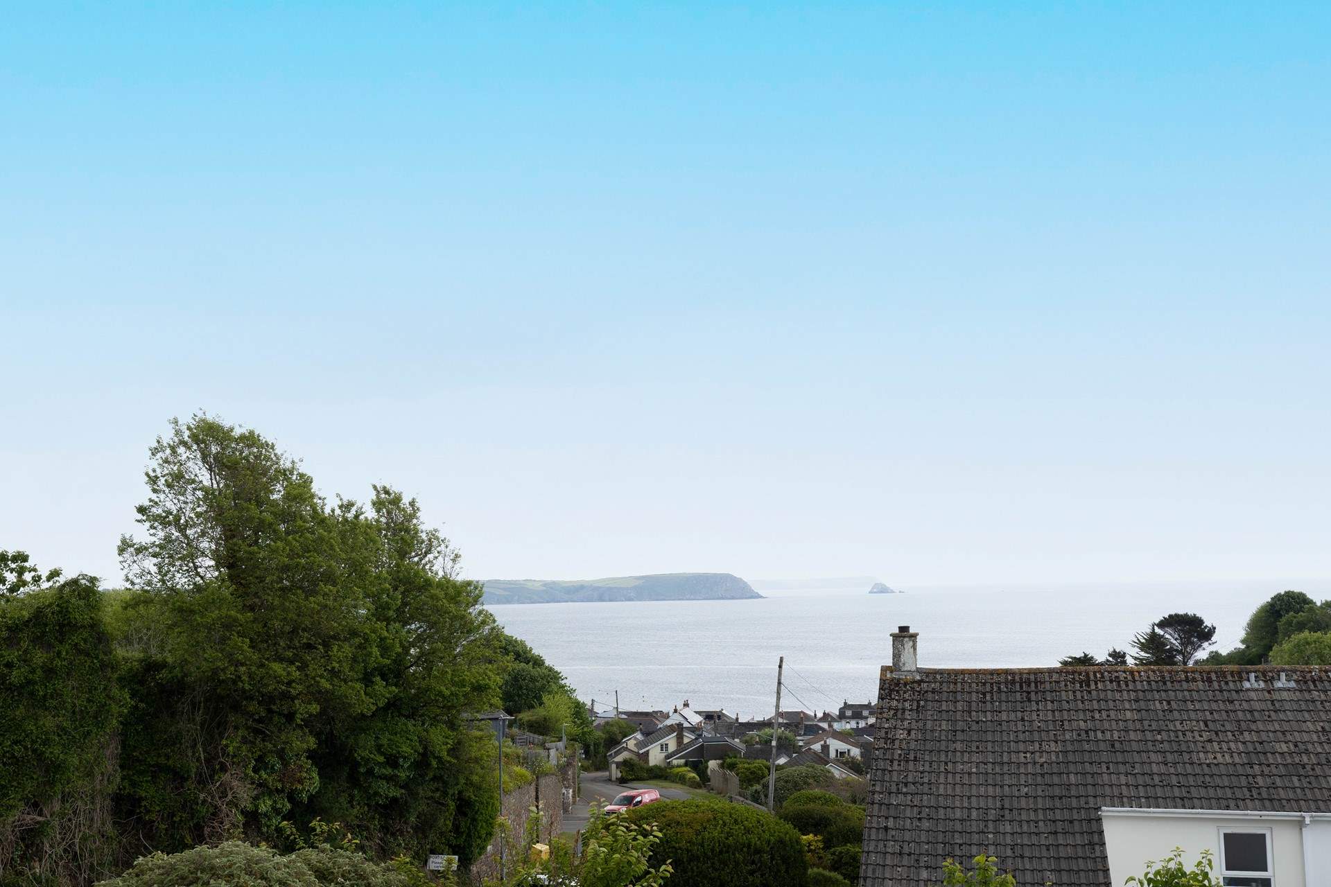 Enjoy the glorious sea views from bedroom one.
