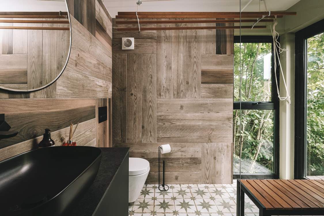 The en suite shower-room has been finished to perfection.