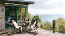 Al fresco dining... just you and that special someone.
