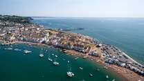 Teignmouth is the other side of the river and is also stunning.
