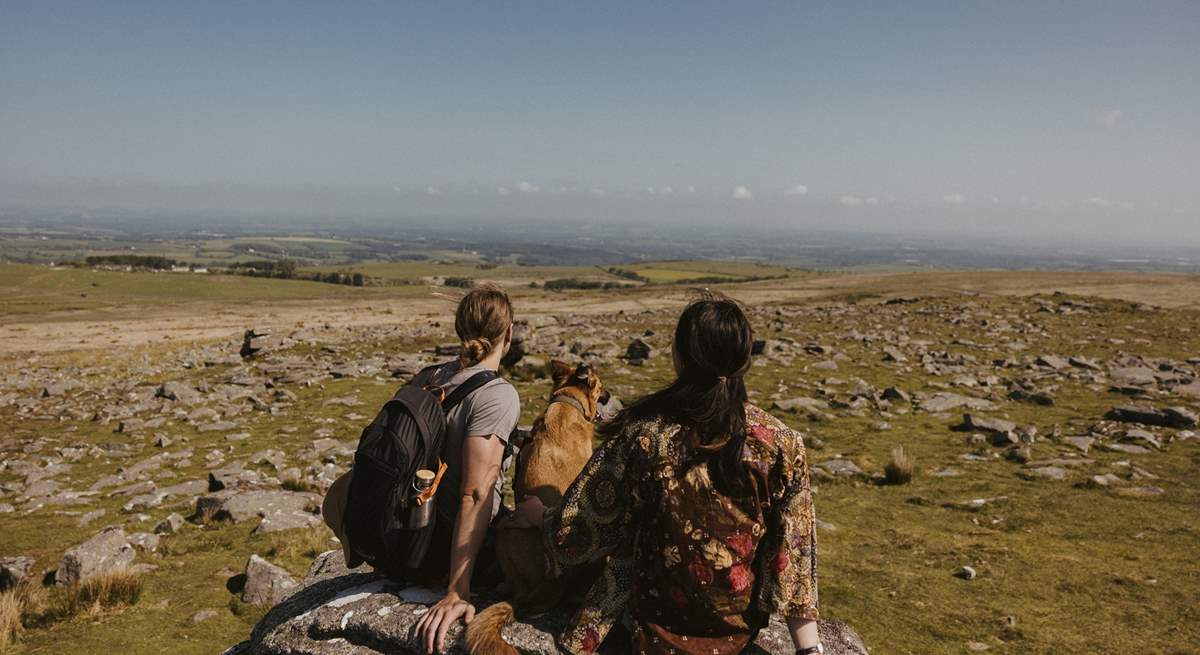 A little further afield, you'll reach the stunning landscape of Dartmoor National Park.