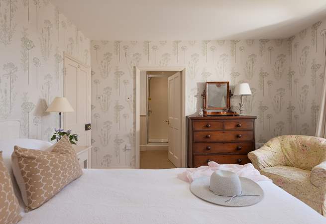 Bedroom three also has the luxury of an en suite.