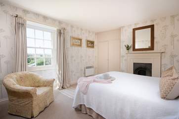 Overlooking the front garden, bedroom three is another very beautiful room. Calm and relaxing to assure you a good night's sleep.
