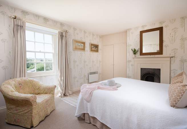 Overlooking the front garden, bedroom three is another very beautiful room. Calm and relaxing to assure you a good night's sleep.
