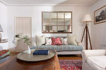 The elegant sitting-room.