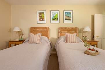 All the bedrooms are individually styled.