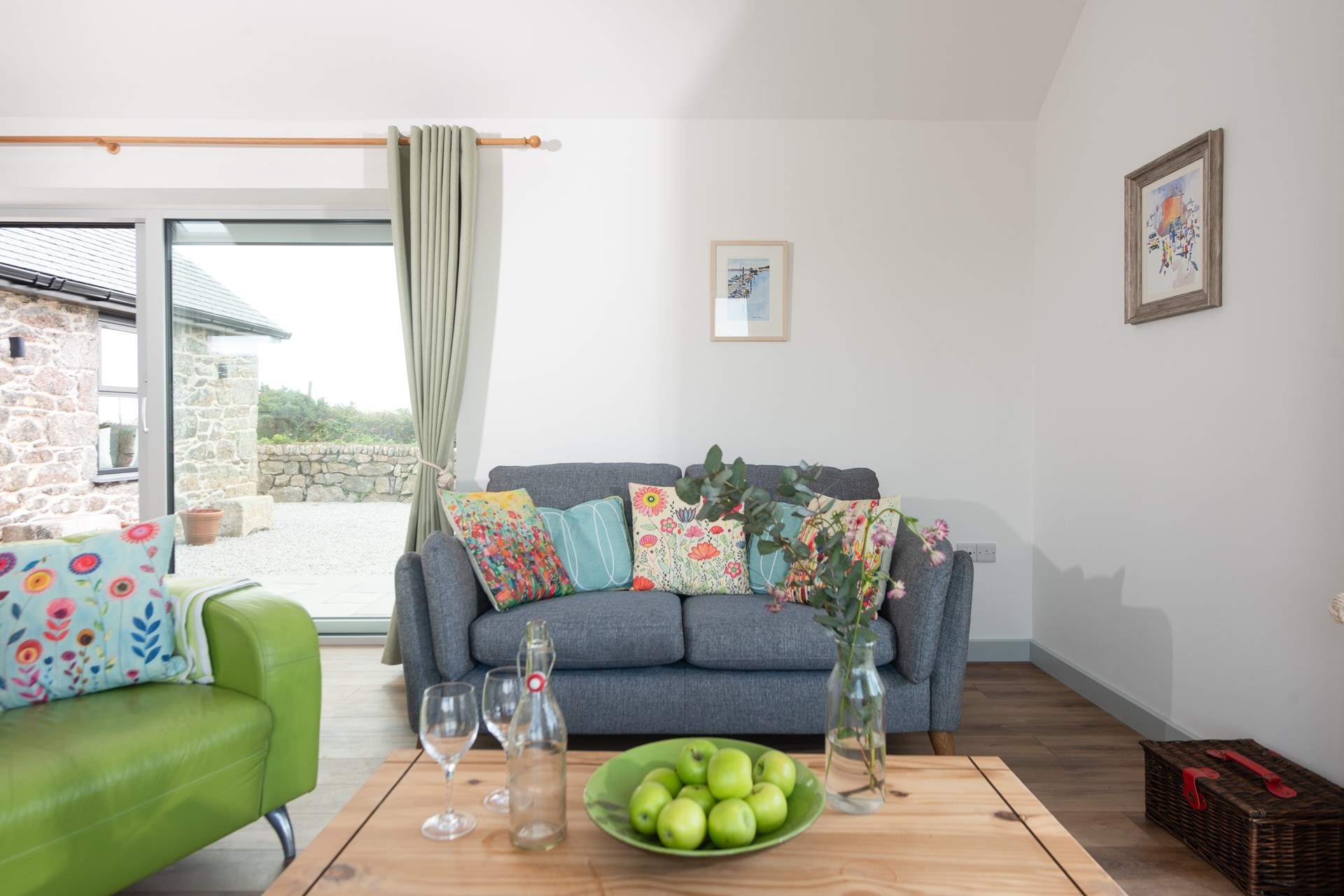 Cosy up on the sofa after a day out exploring the area.