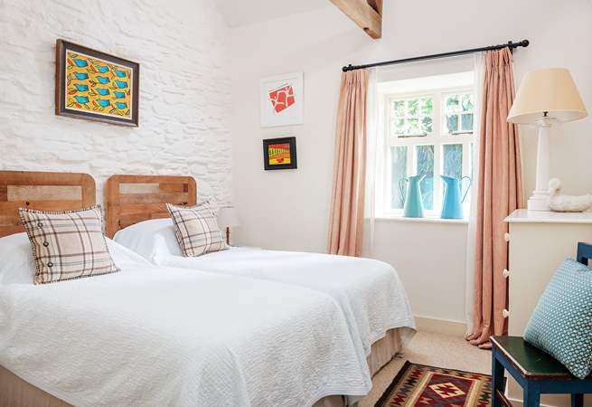 Hext has two lovely bedrooms, assuring a good night's sleep.