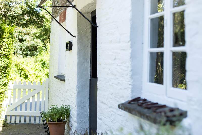 This gorgeous cottage is bursting with character. 