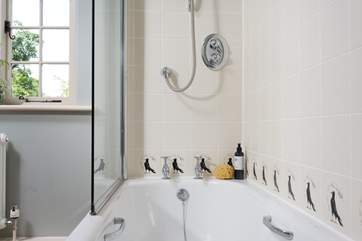 The family bathroom.