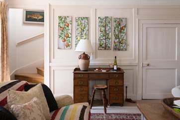Every antique and collectable has been carefully selected to complement the house.
