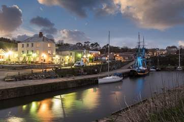 Head to Charlestown, a little further down the coast, to marvel at the historic tall ships in the harbour.
