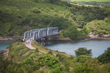 Hire some bikes and cycle along the renowned Camel Trail.