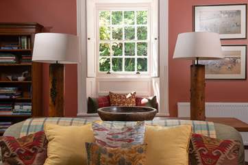 Take a pew at the window seat.