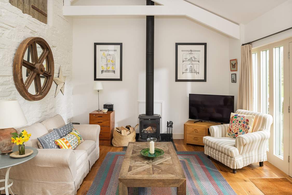 The sitting/dining-room has a warming wood-burner and a Smart TV for your evening entertainment.